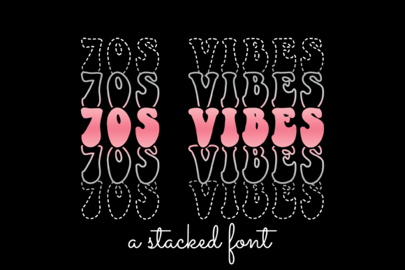70s Vibes: The Perfect Retro Font for Bold Craft Designs