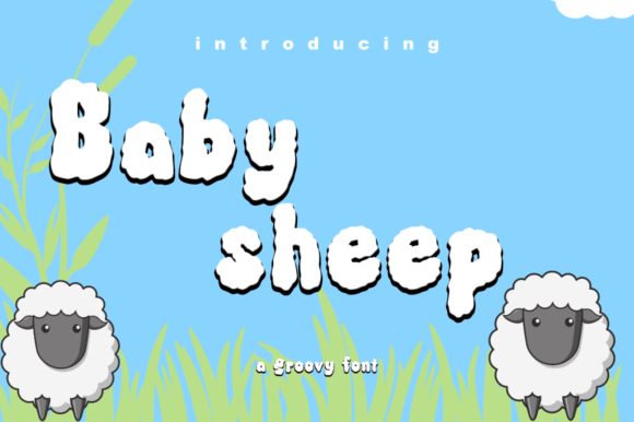 Baby Sheep: A Joyful Display Font for Handmade Creations