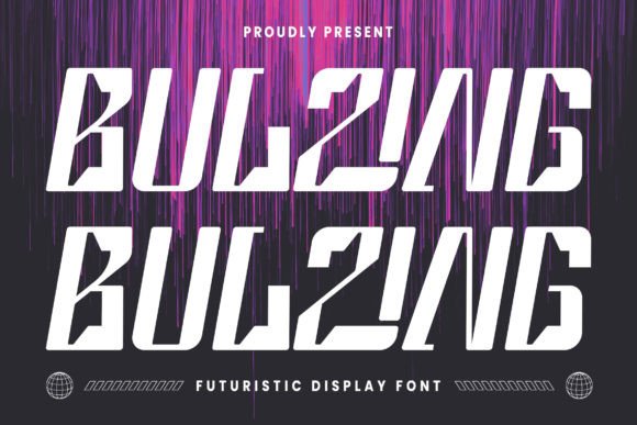 Bulzing: The Futuristic Display Font for Bold Web Design