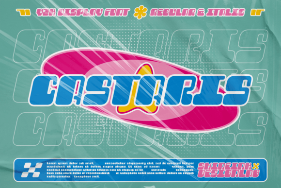 Castaris: The Bold Display Font for Futuristic Campaigns