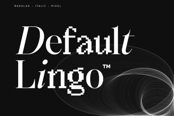 Default Lingo: The Creative Typeface for Modern Branding