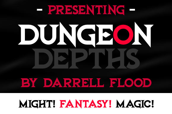 Dungeon Depths: The Sharp Angular Font for Fantasy Campaigns