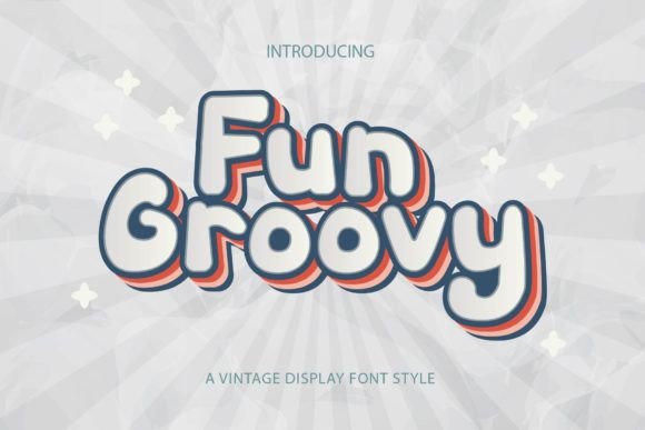Fun Groovy: A Funky Display Font for Vibrant Branding Projects