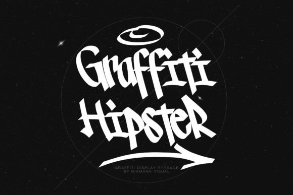 Graffiti Hipster: The Ultimate Urban Display Font for Makers