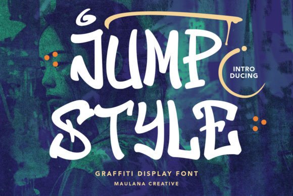 Jump Style Graffiti: The Premium Display Font for Bold Editorial Design