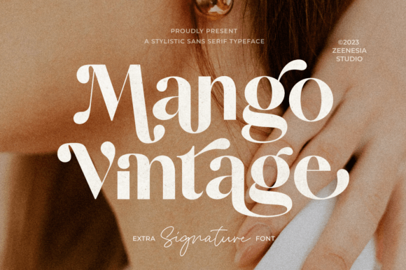 Mango Vintage: The Modern Typeface for Bold Campaigns