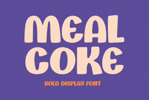 Mealcoke: The Modern Display Font for Memorable Brand Identity