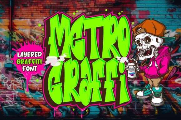 Metro Graffi: The Bold Font That Transforms Small Business Branding