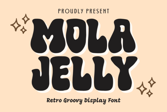 Mola Jelly: A Nostalgic Display Font for Retro Editorial Design