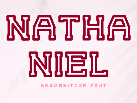 Nathaniel: A Distinctive Display Font for Unique Branding