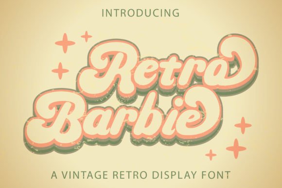 Retro Barbie: The Vintage Handwritten Font for Creative Makers