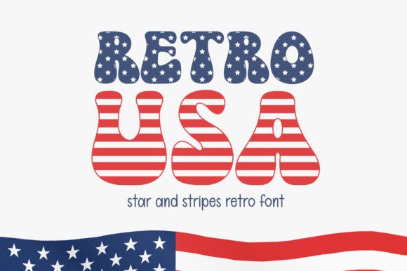 Retro Usa: The Perfect Display Font for American Brand Identity