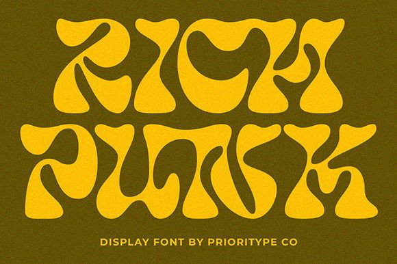 Rich Punk: The Joyful Display Font for Your Brand Identity