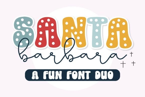 Santa Barbara: The Retro Display Font for Groovy Web Experiences