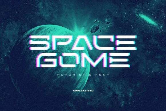 Space Gome: A Futuristic Display Font for Modern Web Design