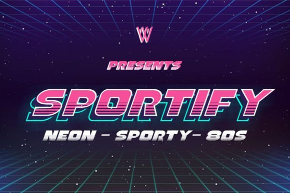Sportify: A Bold Display Typeface for Modern Editorial Design
