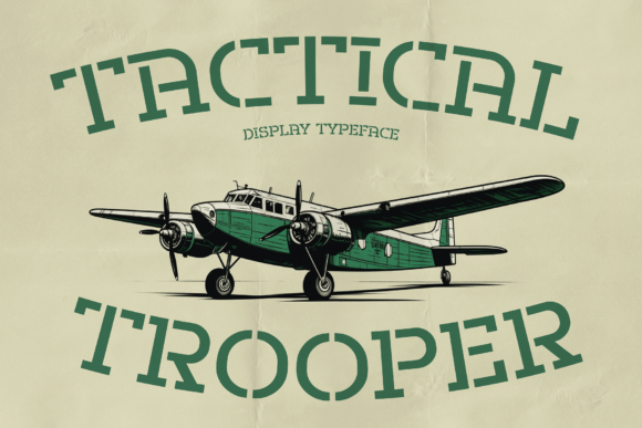 Tactical Trooper: A Modern Stencil Typeface for Bold Campaigns