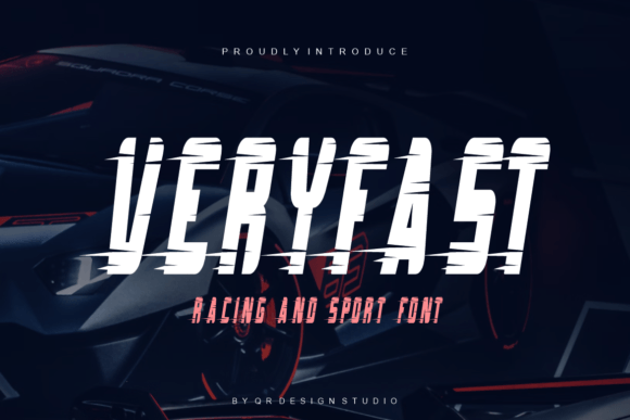 Veryfast: A Quirky Display Typeface for Modern Editorial Design