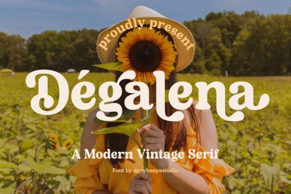 Why Degalena Is the Perfect Modern Vintage Serif for Your Brand