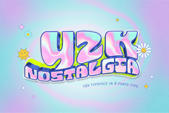 Y2k Nostalgia: The Ultimate Display Font for Trendy Branding